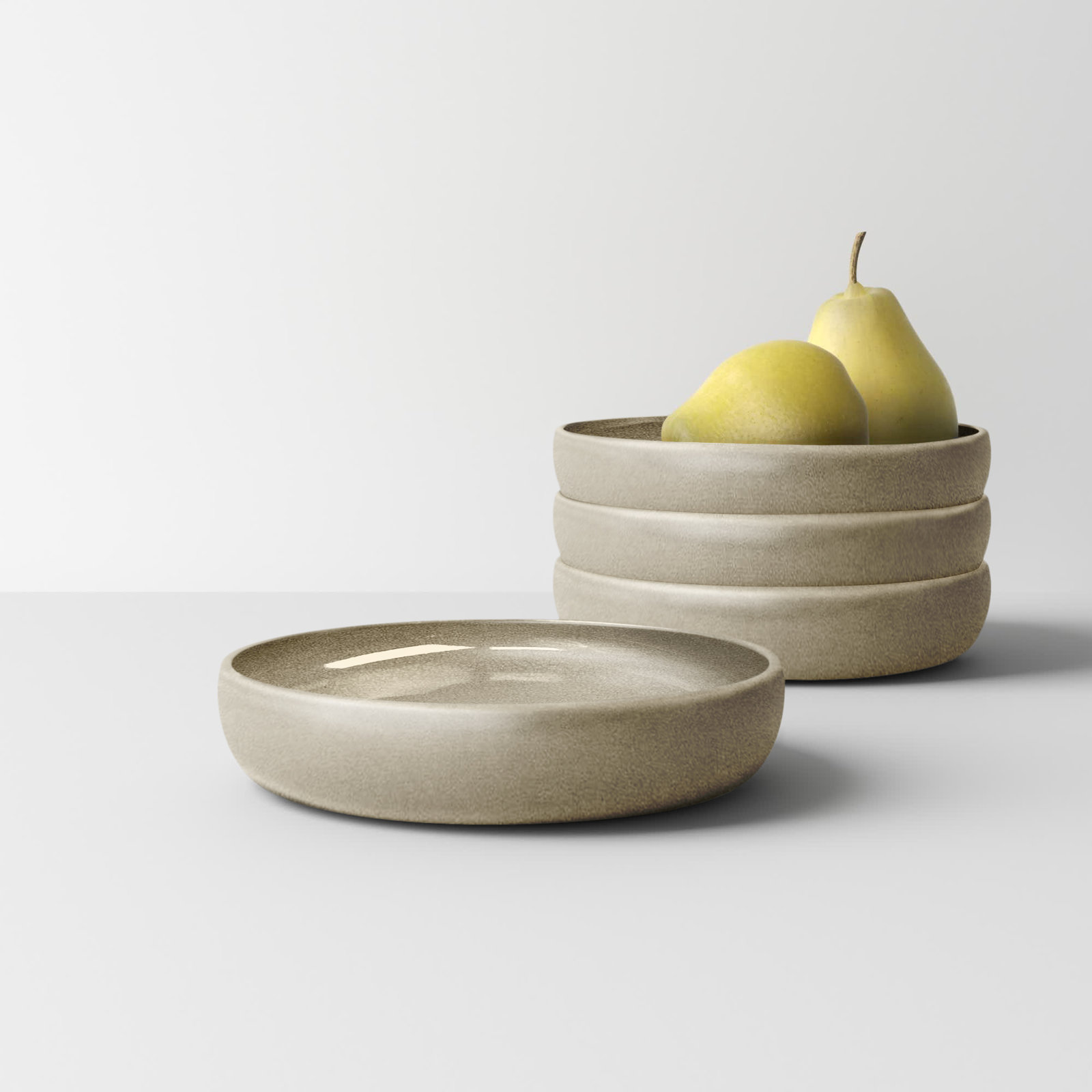 Borgen 33 oz. Salad Bowl, Muslin