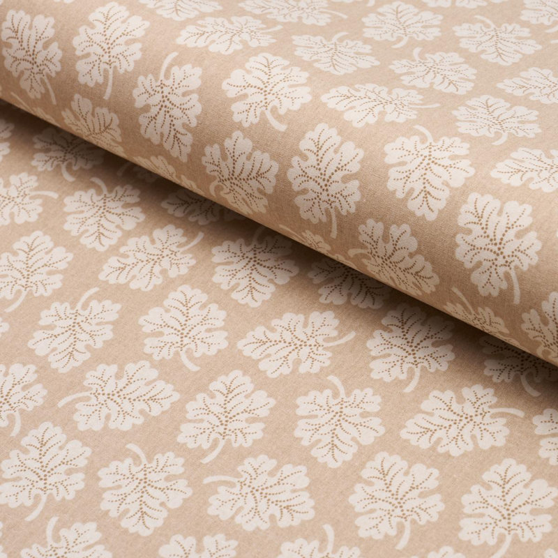Tissu olive Schumacher X Rita Konig, Neutre