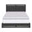 Senata Linen Upholstered Platform Bed Frame with Adjustable Headboard, Sturdy Slat Support System, No Box Spring Required - Boyd Sleep-2106661593-2106661592