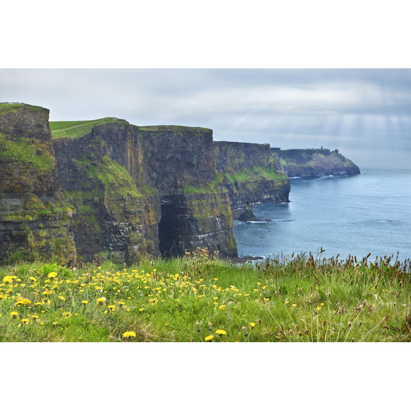 Cliffs of moher in Ireland, 81cm H x 122cm W x 3.8cm D