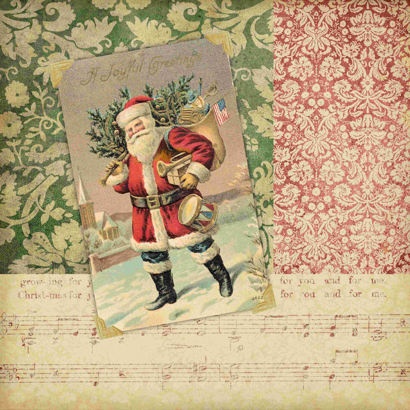 Victorian Christmas IV, H 20 po x l 20 po