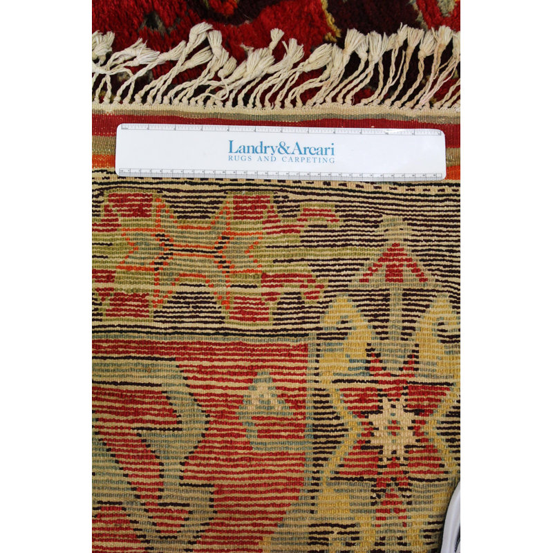 Tapis unique rouge / aubergine 5 pi 3 po x 6 pi 4 po Konya