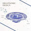 Spode - Blue Italian - Assiette à gâteaux Spode Blue Italian - BlueWhite