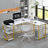 Lantz L-Shaped Metal Base Computer Desk-1033234464-991201097