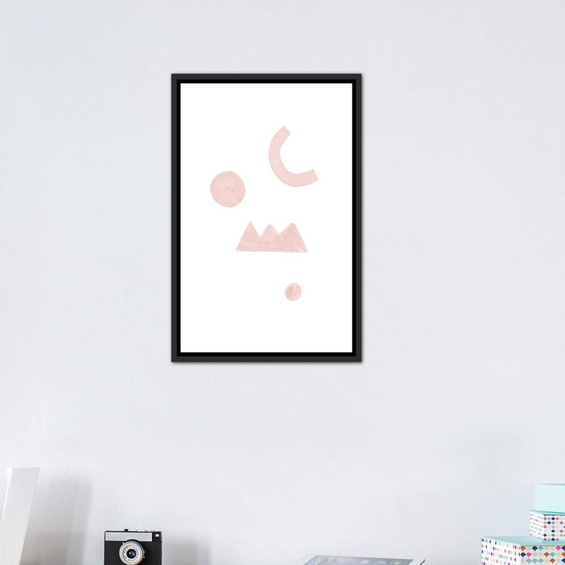 «Watercolor Abstract Composition III» par Nouveau Prints - reproduction d'art, H 40 po x l 26 po x P 1,5 po, Pas de tapis