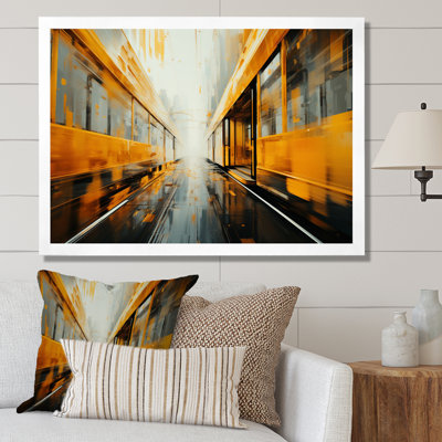 " Yellow Train Translucent Rhythms II "