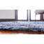 Tapis bleu tressé à la main Tullie-1179026940