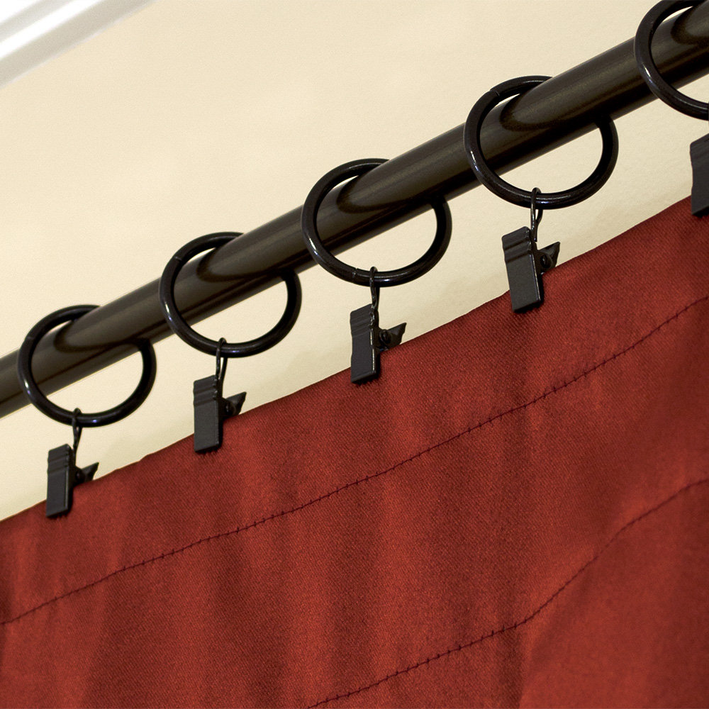 Vasios Curtain Rings, Oil Rubbed Bronze