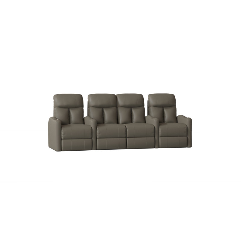 Sièges de cinéma maison configurables (rangée de 4), Fumée luxueuse, Manuel