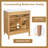 30'' Bathroom Vanity With Sink, Solid Wood & Mdf Cabinet, Flip-Out Drawer,Wood-10352275-10352274