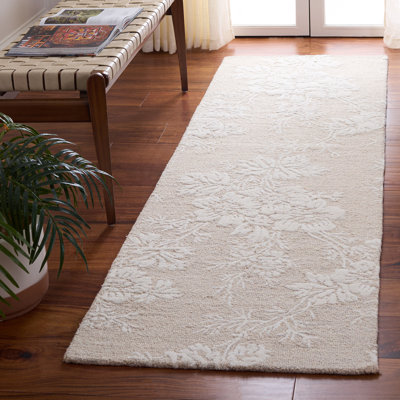 Tapis d'intérieur en laine touffeté à la main Glamour