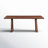 Longfellow 76" Solid Oak Dining Table-588715506
