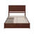 Lamaiyah Solid Wood Platform Bed with Footboard and Storage Drawers-394844271-341070751