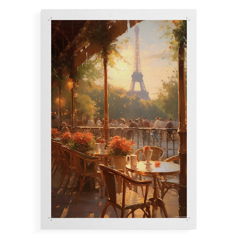 Paysages de la série Cccxxxi - Impression sur toile seulement - non encadrée, H 18 po x l 12 po