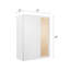 Armoires murales blanches Koville Shaker-128586107