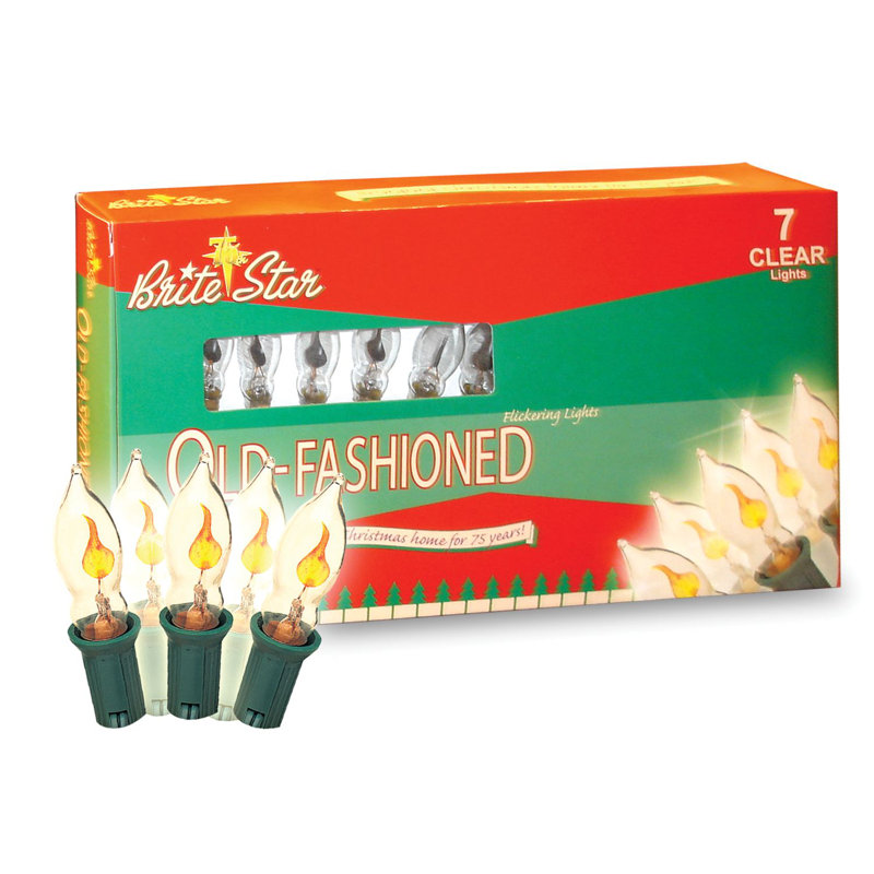 7 Lt Flicker Flame Light