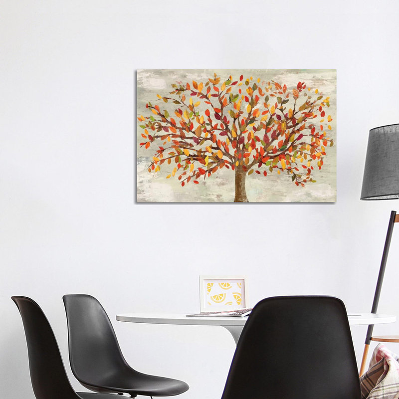 Fall Foliage - Wrapped Canvas Painting, 101.6 cm H x 66.04 cm W x 1.91 cm D