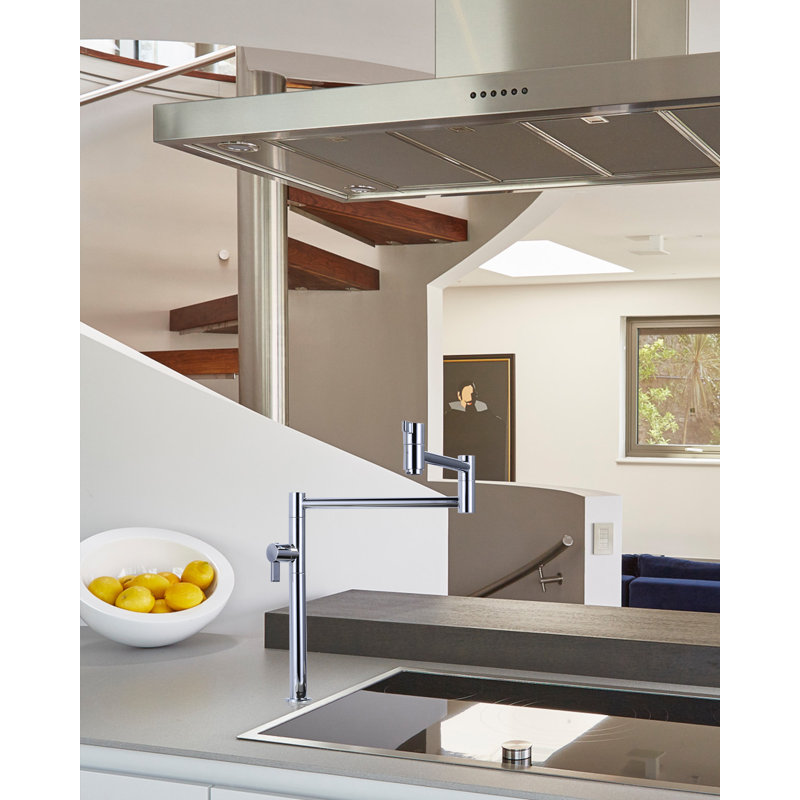 WOWOW Kitchen Faucet, Polished Chrome