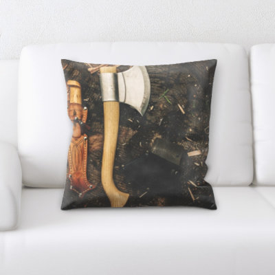 Weinberg Microsuede Throw Pillow