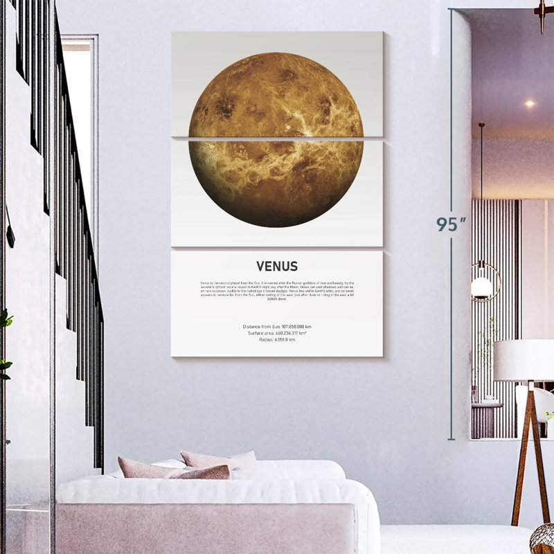 Oberle Venus Light, 74" H x 48" W
