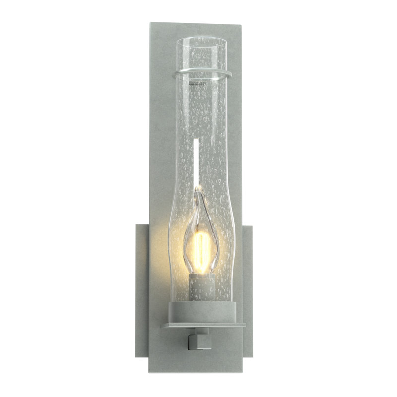 New Town 1 - Light Armed Sconce, Vintage Platinum, Small
