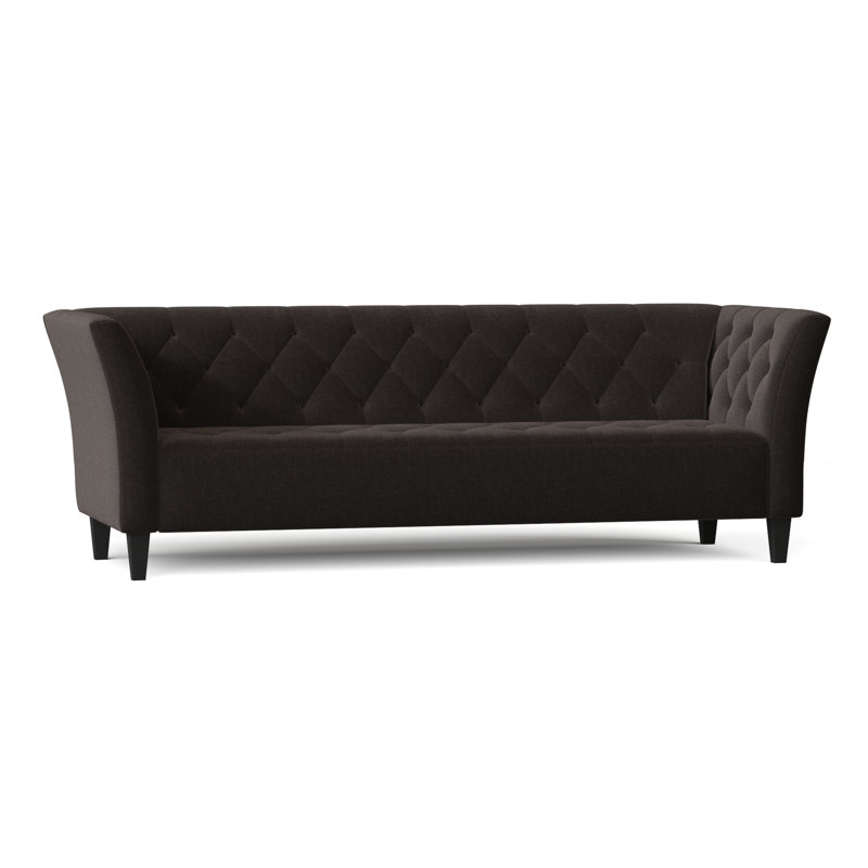 Carruth Upholstered 91'' Sofa, Napa Storm Chenille