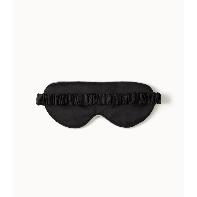 Mulberry Silk Sleeping Mask, Black
