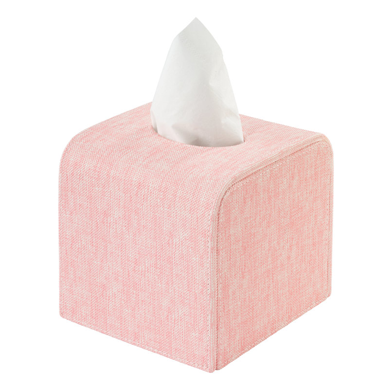 Pronto Tissue Box Cover, Rose