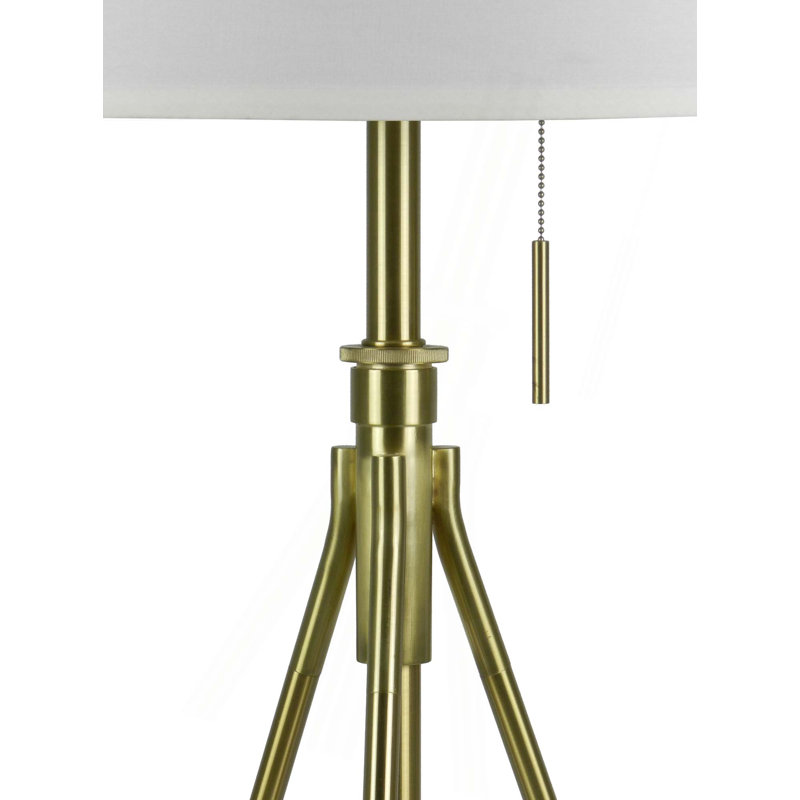 32-37"H Adjustable Tripod Table Lamp