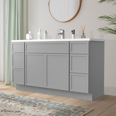 Base de meuble-lavabo simple 54 po seulement