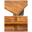 Ensemble de salle à manger d'extérieur en bois d'acacia avec table à lattes et banc pour une réception de patio durable et élégante.-234817063