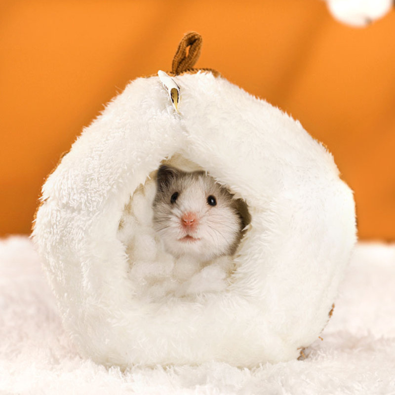 Cabane en coton pour petit hamster