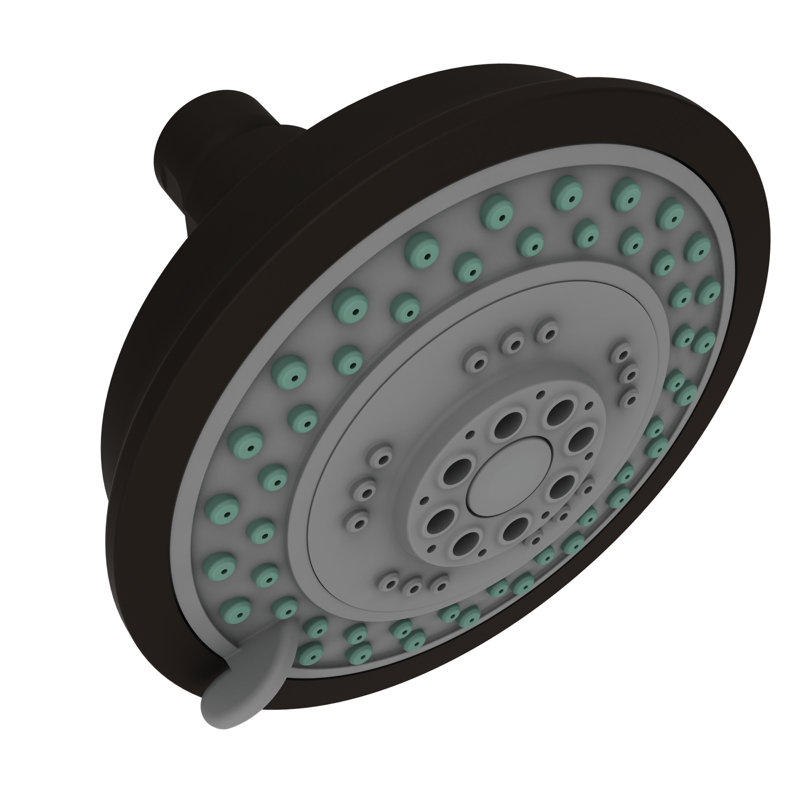 Multi Function Fixed Shower Head, Oil Rubbed Bronze