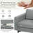 Kameyah Upholstered 38'' Sofa-643183848