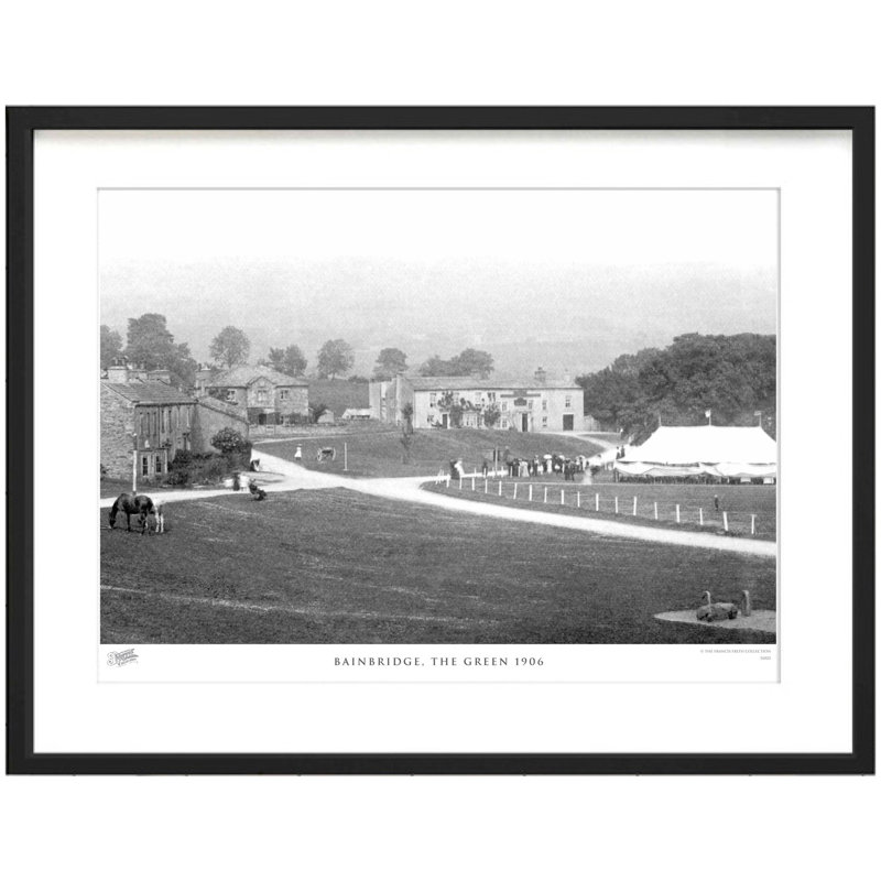 Bainbridge, The Green 1906 - Single Picture Frame Print, 45cm H x 60cm W x 2.3cm D