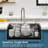 Brushed Overmount Sink - Professional Kitchen Package-111741020