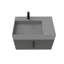 Ensemble de meuble-lavabo mural simple 30 po avec surface solide Amazon-92645202-92645204-94673673