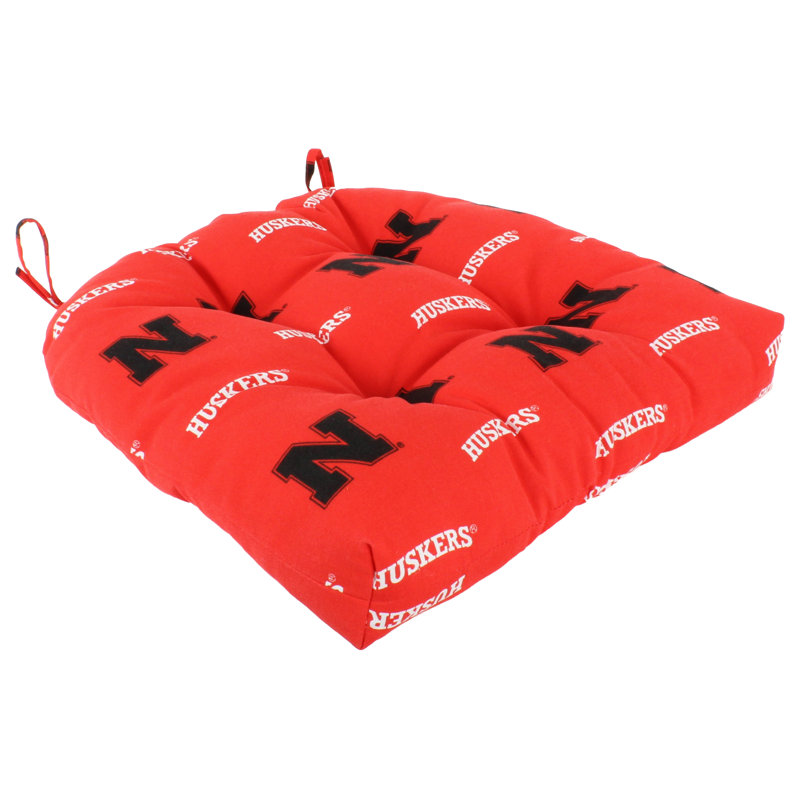 NCAA Outdoor 3'' Dining Chair Cushion