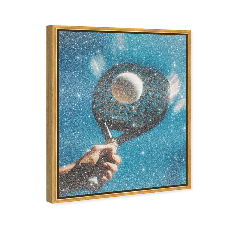Instant Momentum Print by Oliver Gal, 25"H x 21"W, Gold Floater Frame