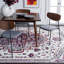 Tapis ivoire / mauve Lampeter-323029383