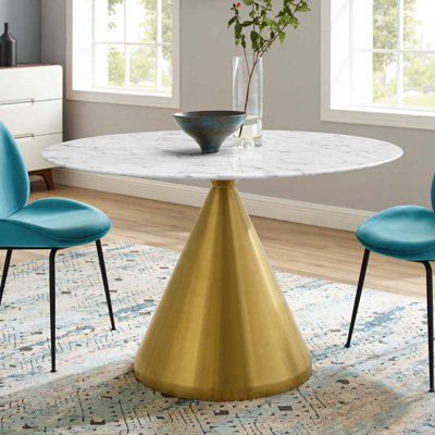 Tupelo Artificial Marble Dining Table by Modway