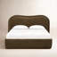 Julia Velvet Solid Wood Bed-415956001