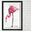 «Flamingo 1», reproduction d'art graphique sur plastique / acrylique-24818882-23720500