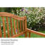 Solid Wood Outdoor Bench