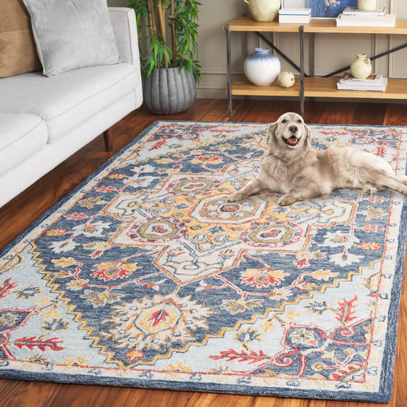 Tapis en laine Mahlum, Rectangle 6 po x 9 po