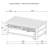 Sutter Distressed Java 2-drawer Rectangular Coffee Table