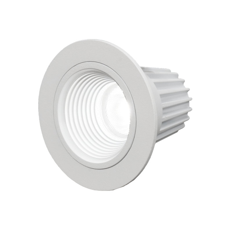 Ensemble d'éclairage encastré 3,13 "Remodel IC LED, Blanc