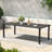 Messer Zestversa 8-Person Rectangular Dark Brown Metal Outdoor Dining Table-122512364-122512362
