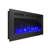 Aalisa 36.02'' W Black Electric Fireplace