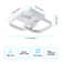 Luebbert Ceiling Light 23.5cm LED Integrated Semi Flush Mount Lamp
